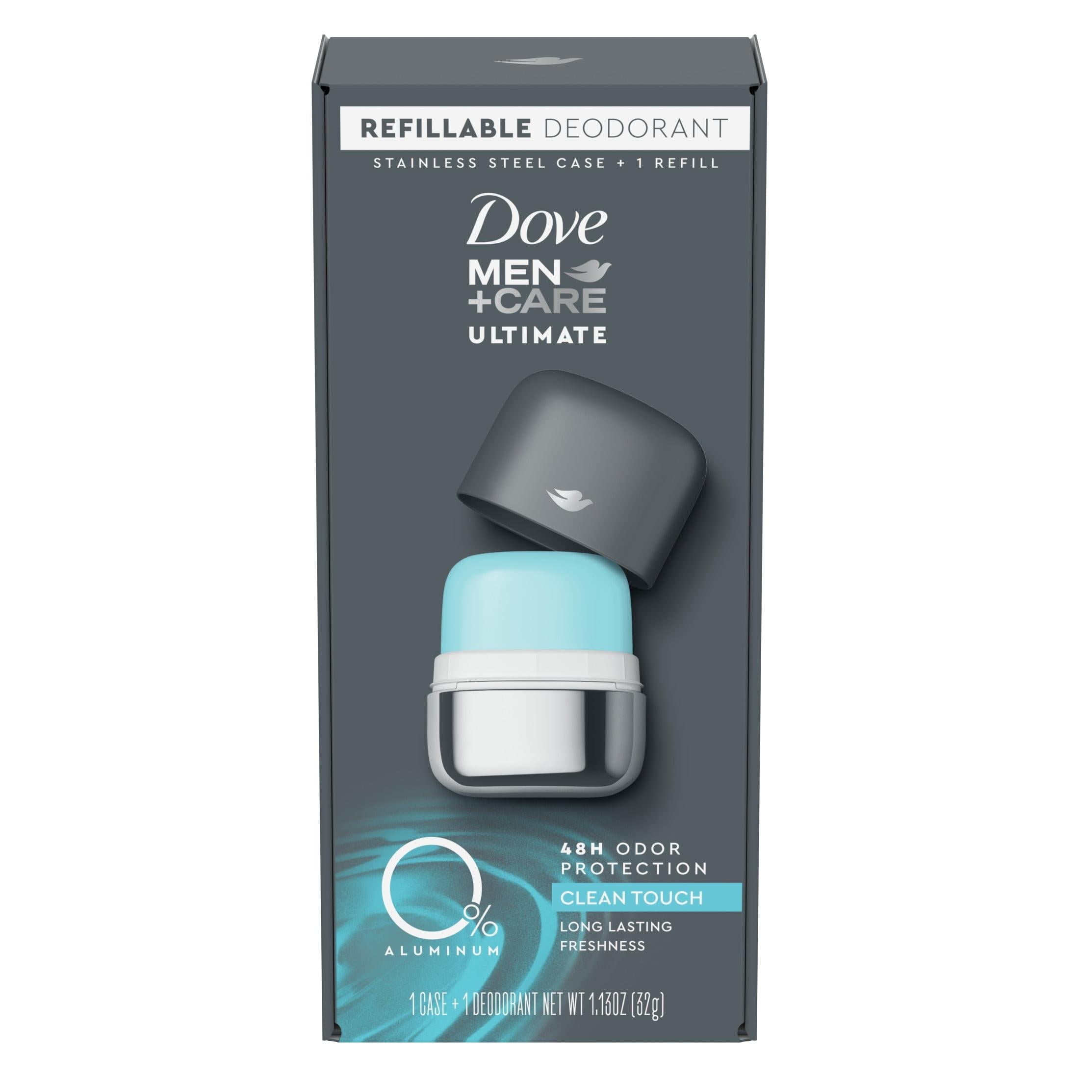Dove Men+Care Ultimate 0% Aluminum Men's Deodorant Stick Refill All ...