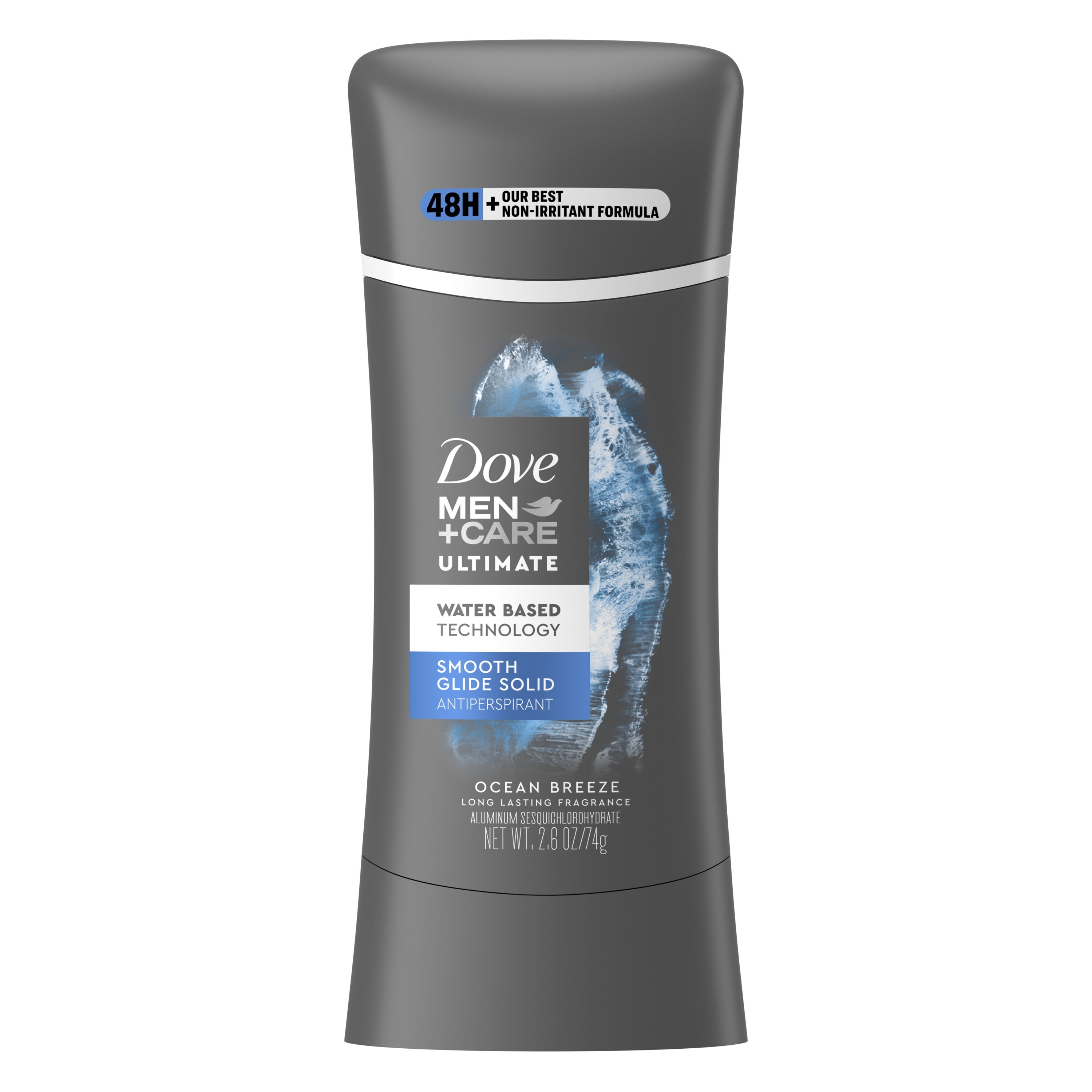 Dove Men+Care Ultimate Men's Antiperspirant Deodorant Ocean Breeze, 2.6 oz