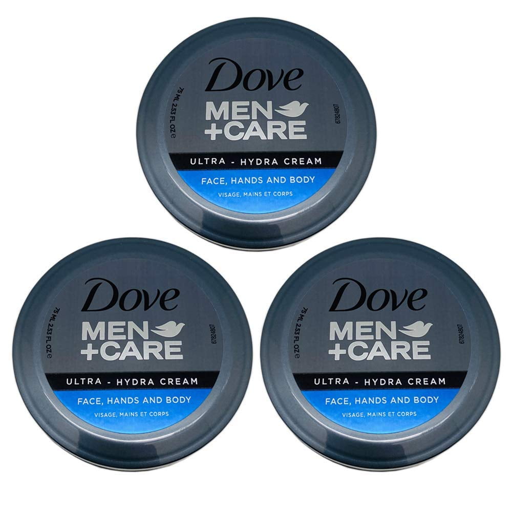 Dove Men+Care UltraHydra Cream With 24 Hour Moisturization, 2.53 Fl Oz