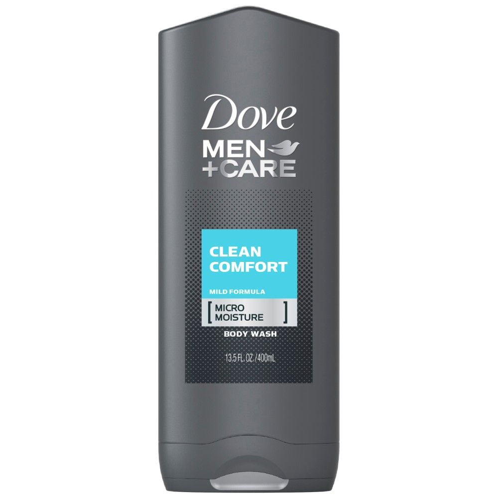 Dove Men Clean Confort Body And Face Wash 400 ml (Pack of 4)
