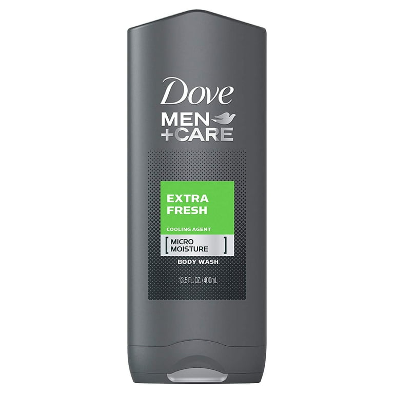 Dove Men Plus Care Body and Face Wash, Extra Fresh - 13.5 oz