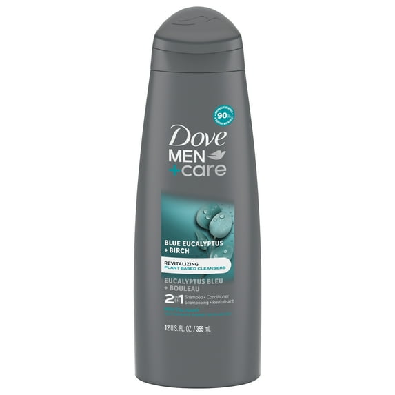 Dove Men+care 2 In 1 Shampoo & Conditioner Eucalyptus & Birch 12 Oz