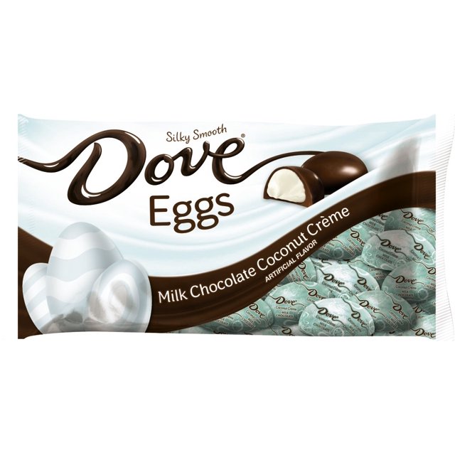 Dove Milk Chocolate Coconut Cream Eggs, 7.94 Oz.