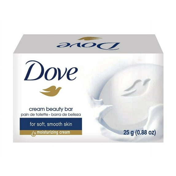 Dove Mini 25g Cream Beauty Bar for Hotels, Motels, Hospitality and Travel Use- Case of 288