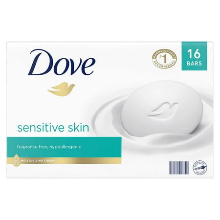 Dove Moisturizing Beauty Bar Soap Sensitive Skin 3.75 oz