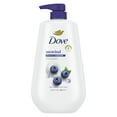 thumbnail image 1 of Dove Moisturizing Body Wash Unwind Blueberry & Moon Milk, 30.6 oz, 1 of 15