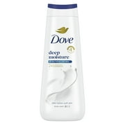 Dove Moisturizing Liquid Body Wash Cleanser for Women Deep Moisture, 20 oz