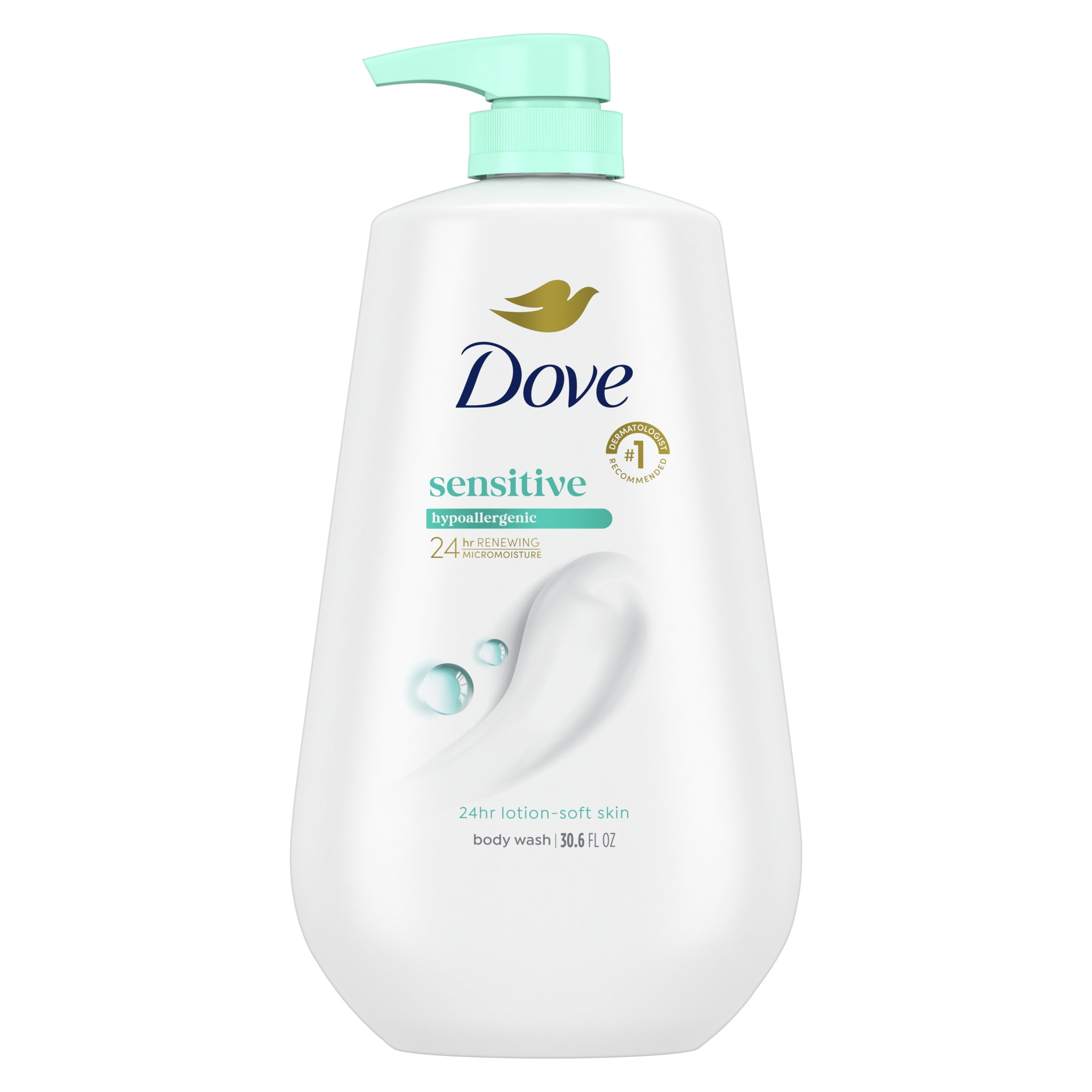 Walmart Deal of Dove Fragrance-Free Age Embrace Peptide Serum Body Cleanser for Mature Skin, Shower Size, 17.5 fl oz