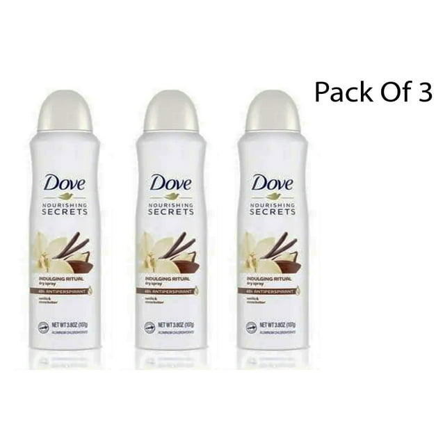 Dove Nourishing Secrets Vanilla Dry Spray 48H Antiperspirant Deodorant