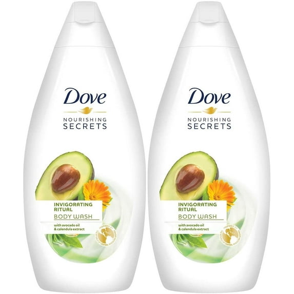 Dove Nourishing Secrets Invigorating Ritual Body Wash, Avocado Oil &...