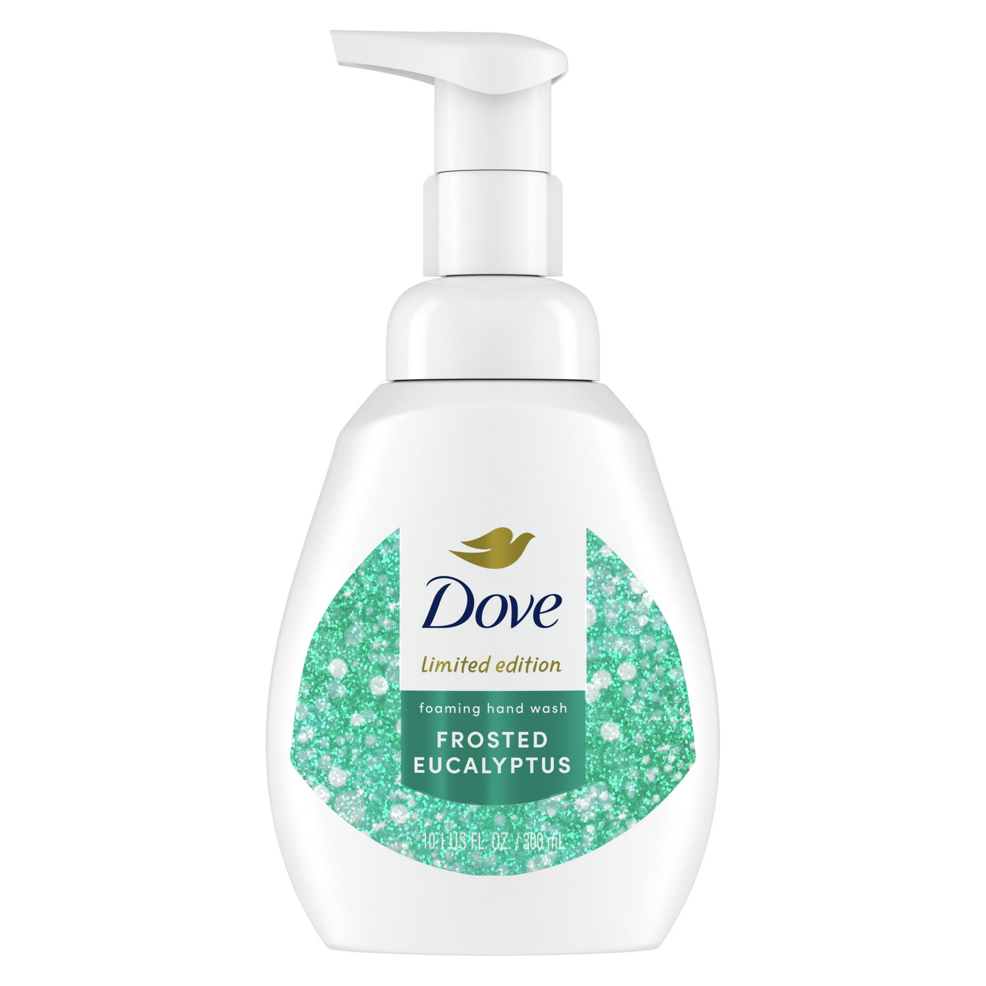 Dove Holiday Foaming Hand Wash Frosted Eucalyptus All Skin, 10.1 oz
