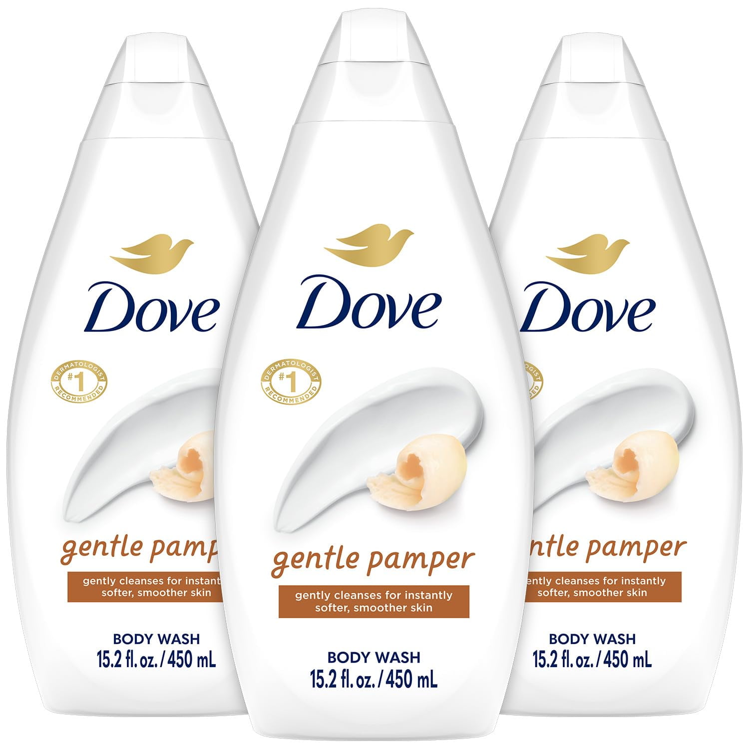 Dove Nourishing and Restore Body Wash 500ml 19.9oz Shower Gel Cream Bath Soak