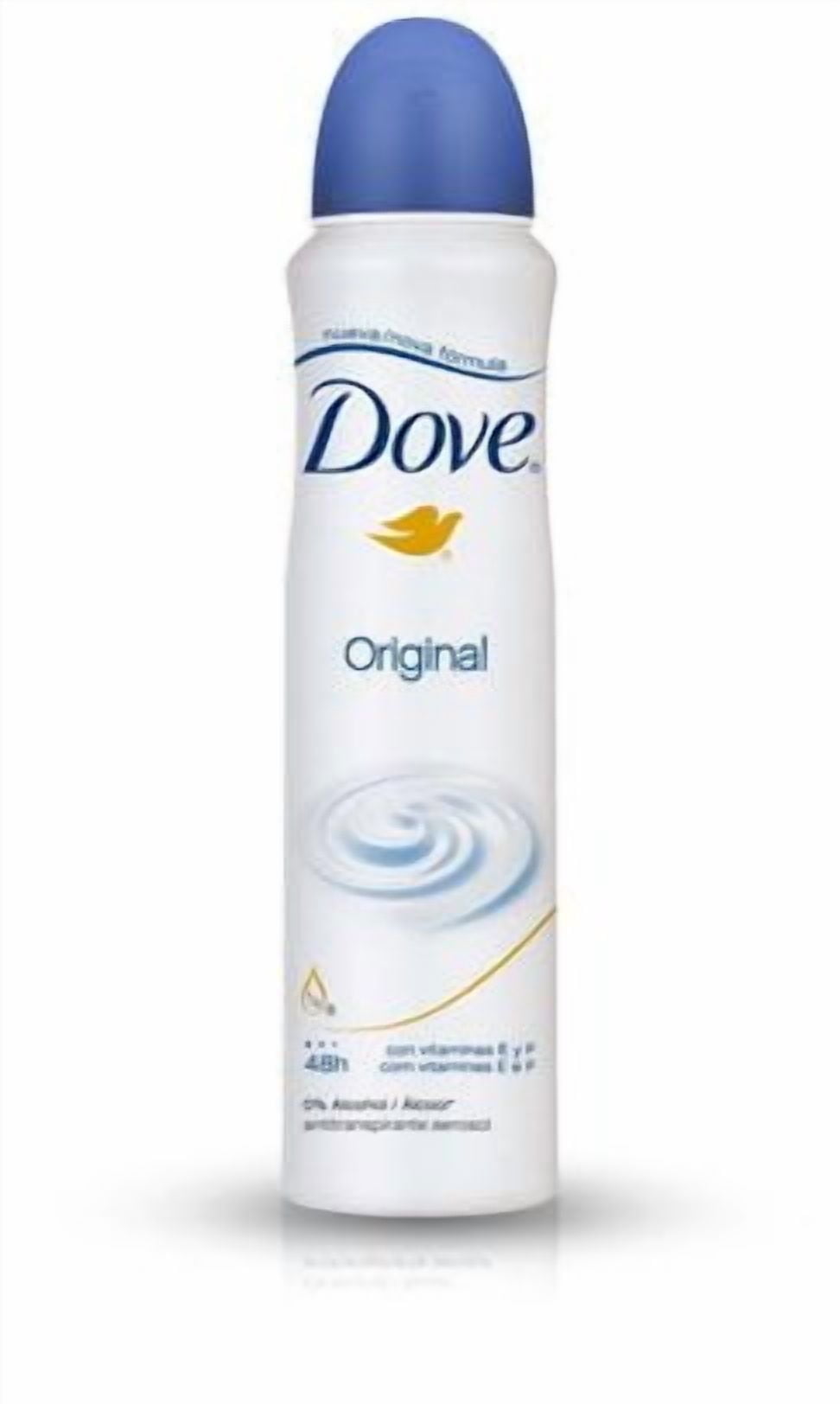 Dove Original Anti-Perspirant Deodorant 48h Spray 150 ml / 5 fl oz (6-Pack)