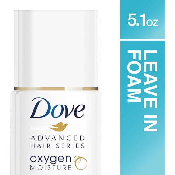 Dove Oxygen Moisture Leave In Foam 5.1 Ounce