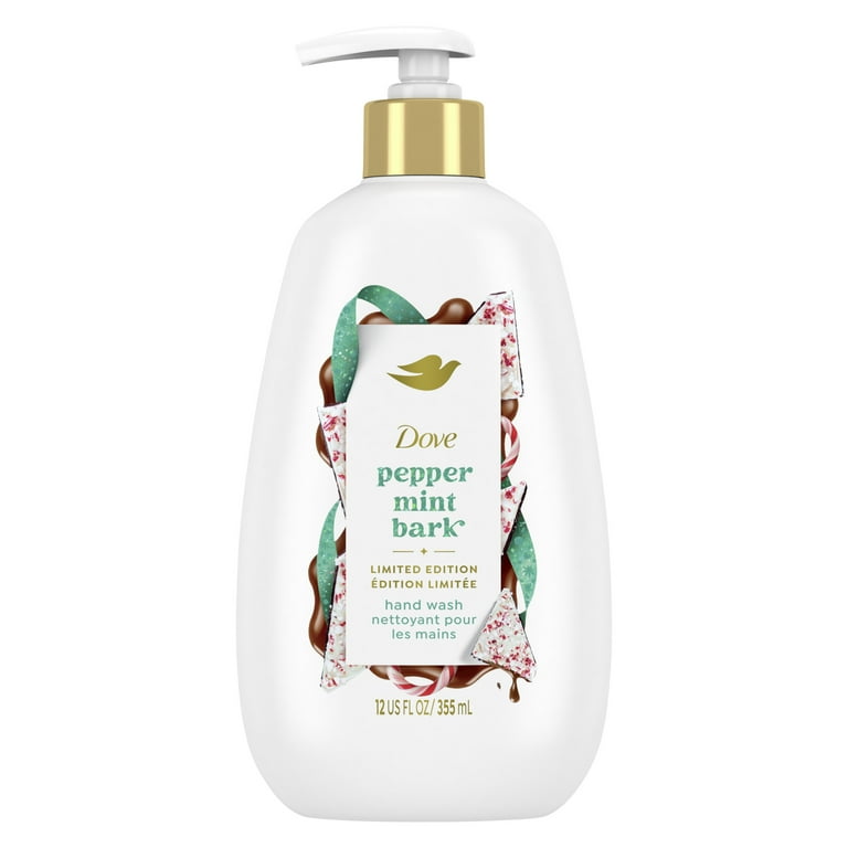 Dove Moisturizing Liquid Hand Wash for Women Peppermint Bark 12 oz