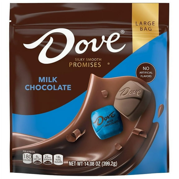 2 Pack - Dove Promises Milk Chocolate Candy - Large Bag - 14.08 oz Packaging may vary