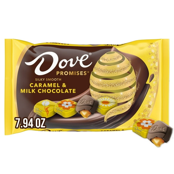 Dove Promises Caramel & Milk Chocolate Easter Candy  - 7.94 oz Bag