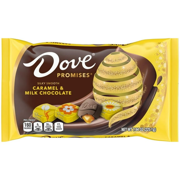 Dove Promises Caramel & Milk Chocolate Easter Candy - 7.94 oz- Pack of 2