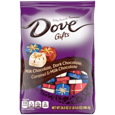 DOVE CHOCOLATE DOVE PROMISES CHOCOLATE CHRISTMAS CANDY VARIETY...