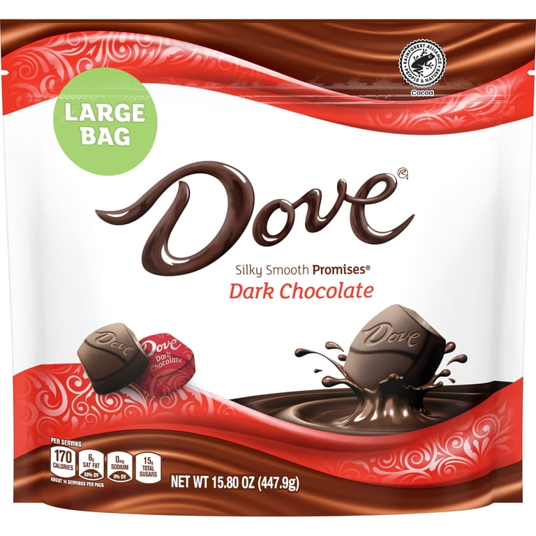 DOVE Chocolate, Promises Dark Chocolate Candy, 15.8 oz Bag