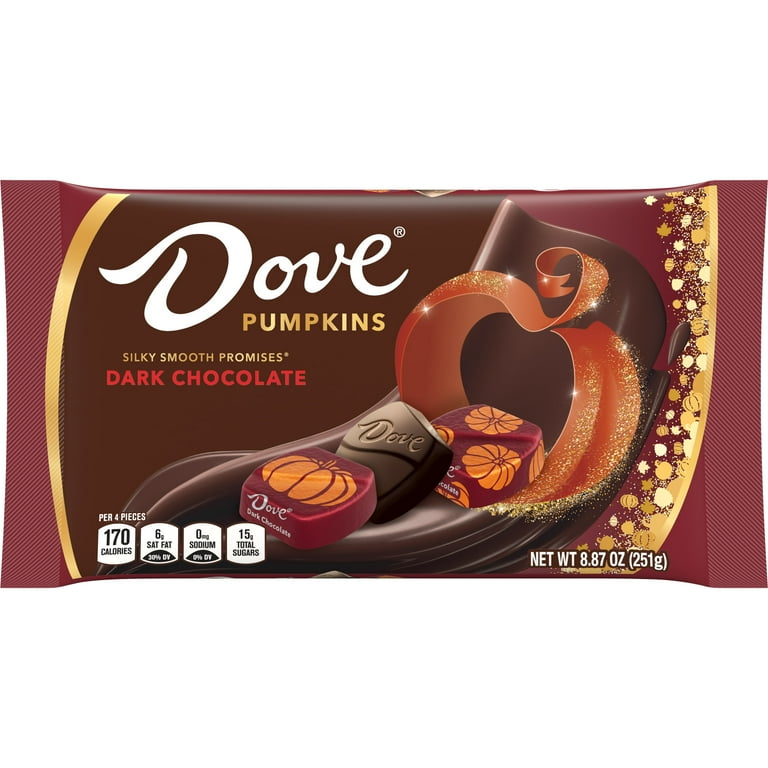 Dove Promises Fall Shaped Covered Dark Chocolate Halloween Candy