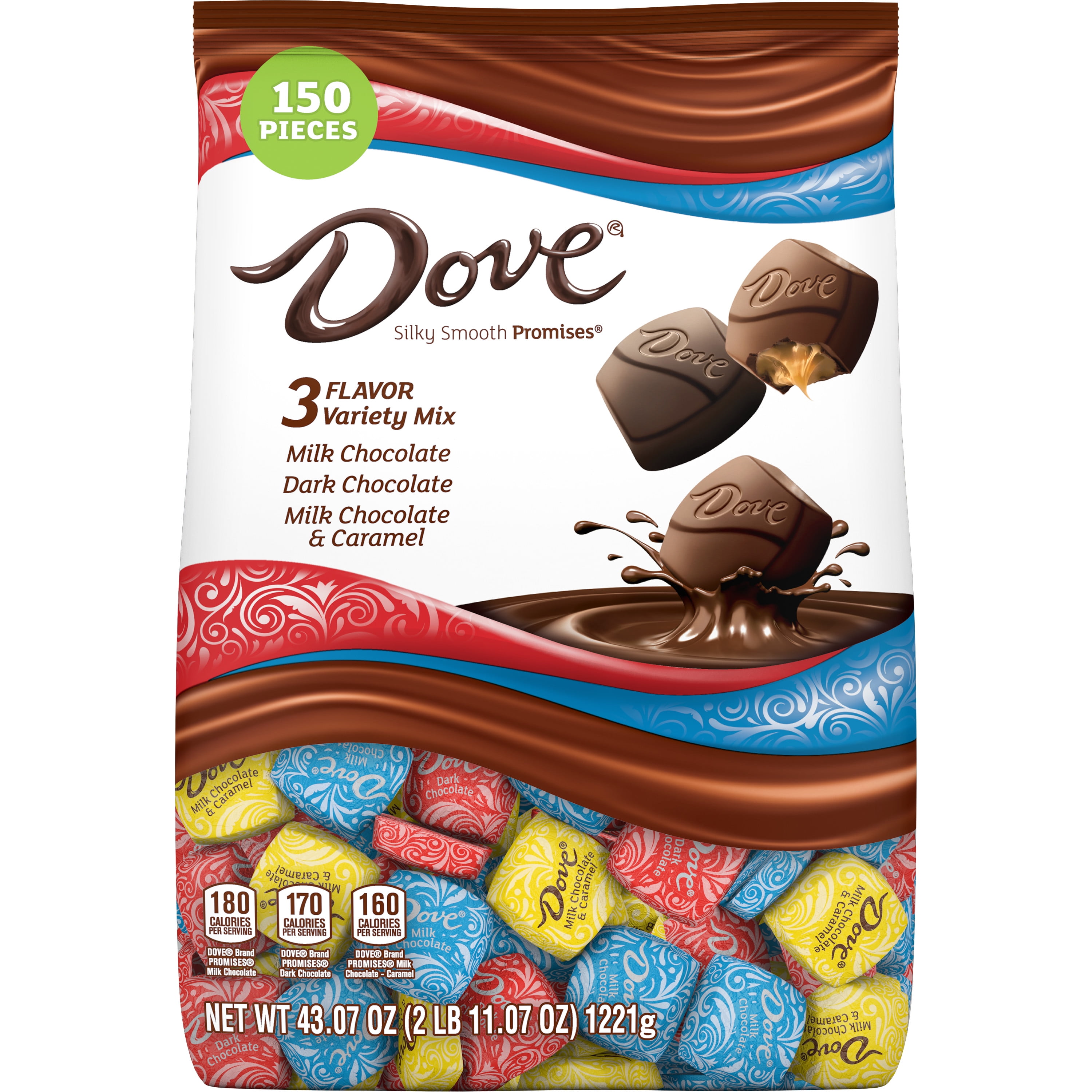 Dove® Dark Collection Dark Chocolate Candy - Assorted, 13.50 oz