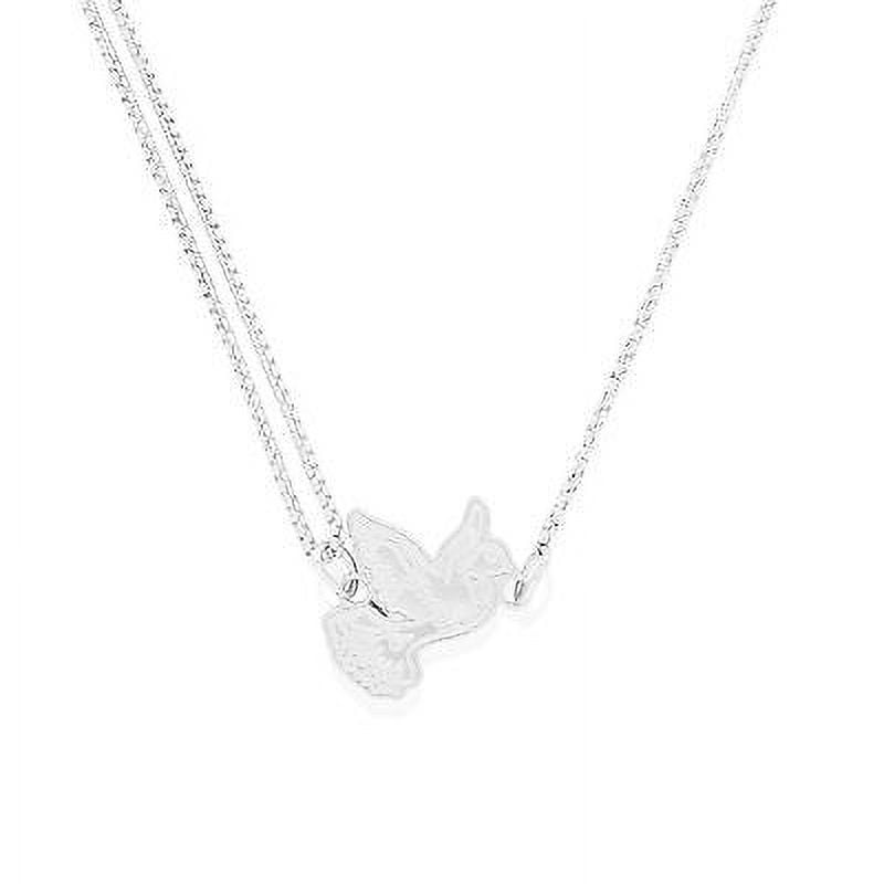 Dove Pull Chain Necklace