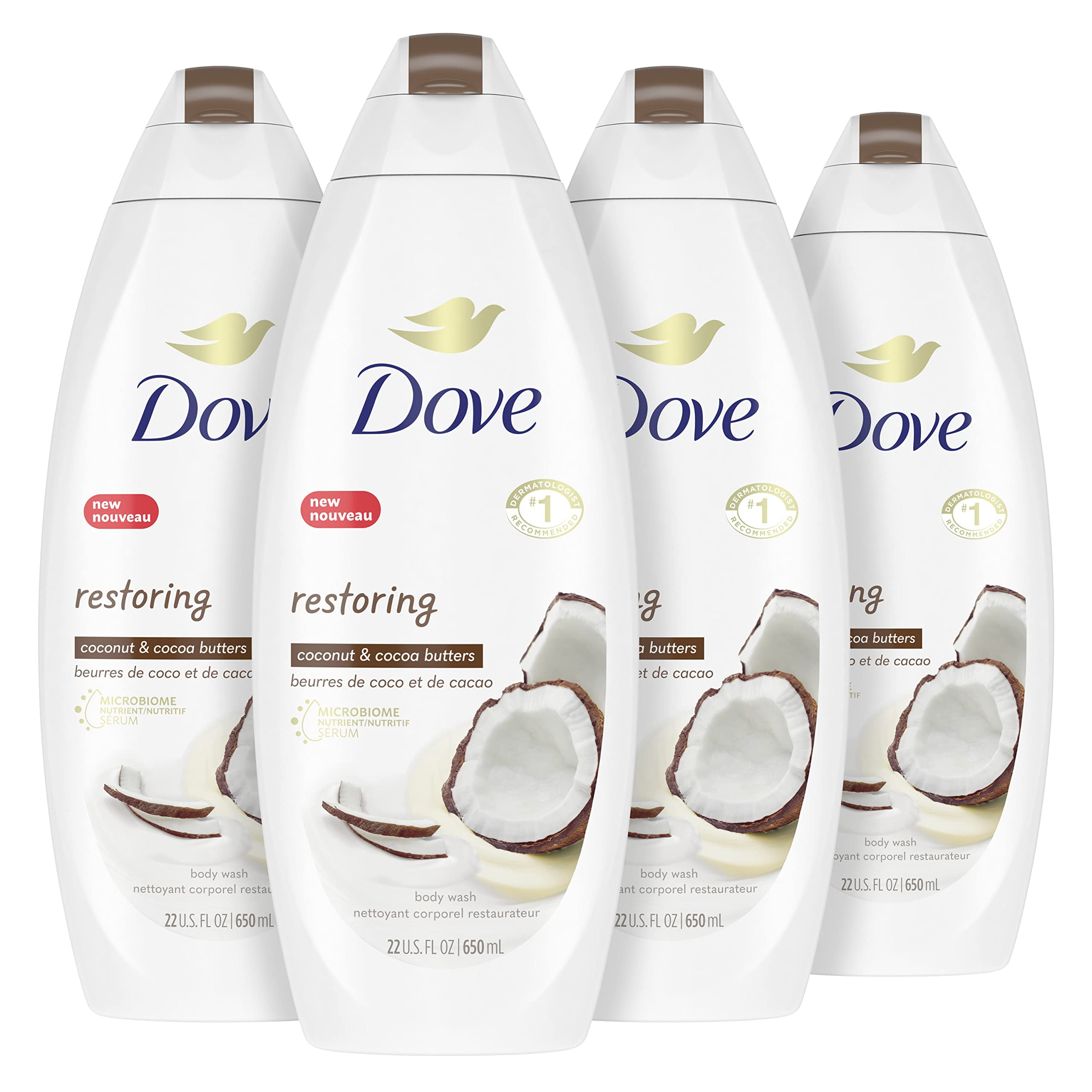 Dove Purely Pampering Body Wash For Dry Skin Coconut Butter And Cocoa