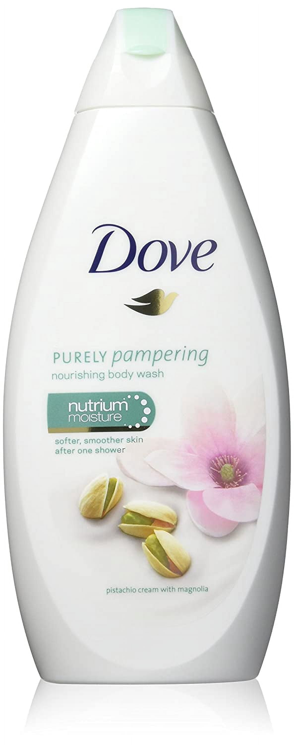 Dove Purely Pampering Body Wash, Pistachio Cream with Magnolia, 16.9 Ounce (Each)