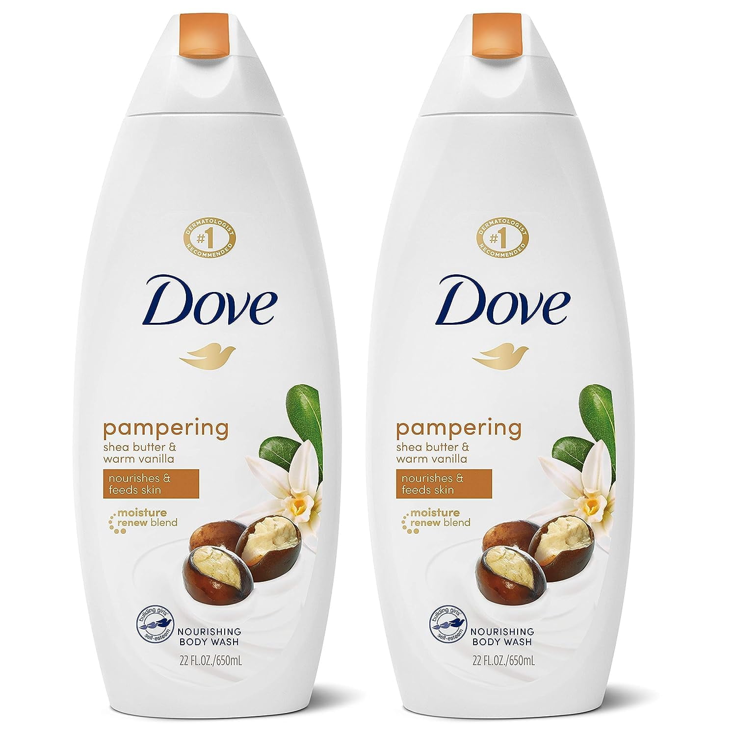 Dove Purely Pampering Nourishing Body Wash, Nutrium Moisture, Shea