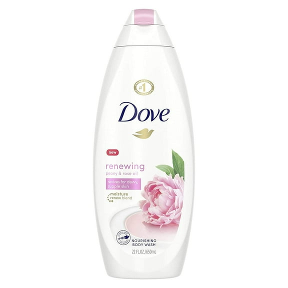 Dove Purely Pampering Nourshing Body Wash, Sweet Cream & Peony 20 Oz (Pack Of 2)