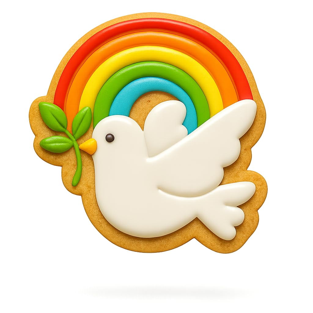 Peace Dove Cookie Cutter – Cut It Out Cutters