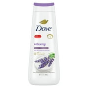 Dove Relaxing Body Wash Lavender Oil & Chamomile Cleanser, 20 oz