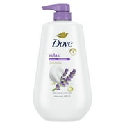Dove Relaxing Long Lasting Gentle Women's Body Wash, Lavender Oil and Chamomile, 30.6 fl oz