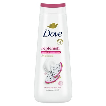 Dove Replenishing Body Wash for Women Dragon Fruit and Coconut Cream, 20 oz