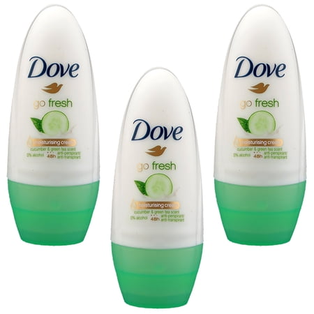 Dove Roll-on Stick Go Fresh Cucumber 50 ml (Pack of 3)