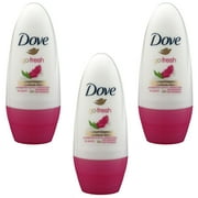 Dove Roll-on Stick Go Fresh Pomegranate 50 ml (Pack of 3)