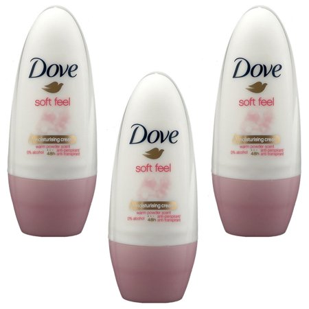 Dove Roll-on Stick Soft Feel 50ml (Pack of 3)