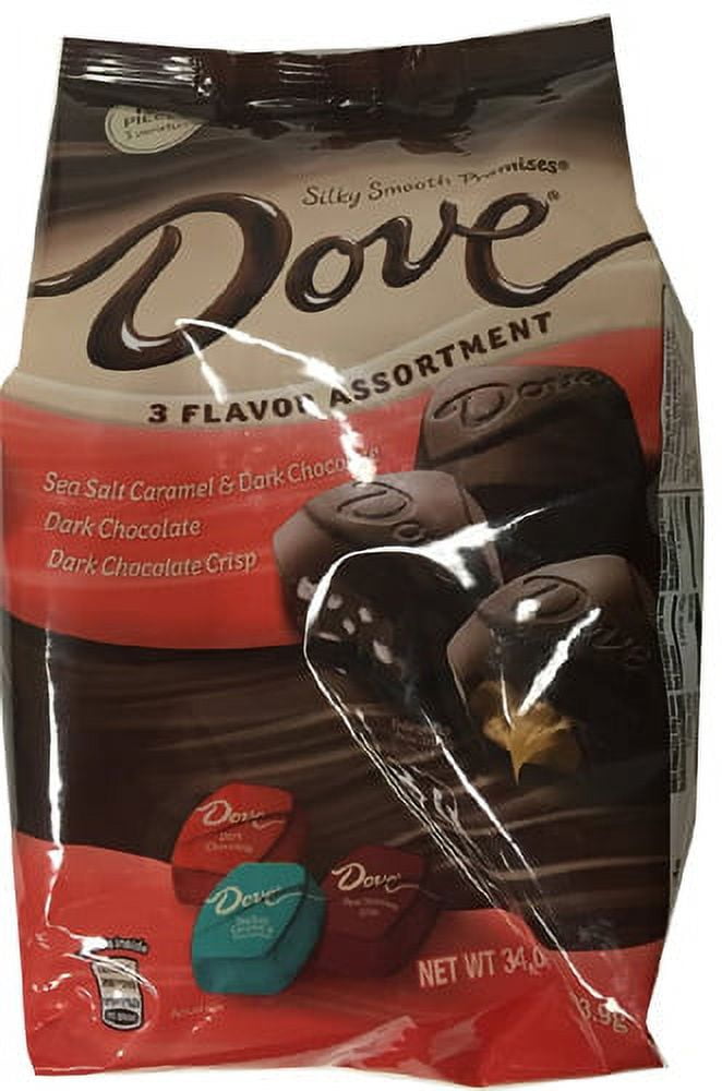 Dove Sea Salt Caramel and Dark Chocolate Assortment, 34 Ounce