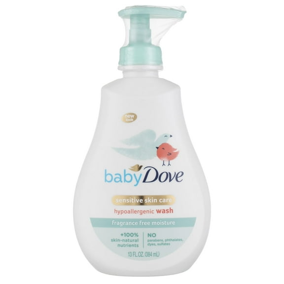 Dove Baby Tip To Toe Body Wash, Sensitive Moisture, 13 Oz, 6 Pack