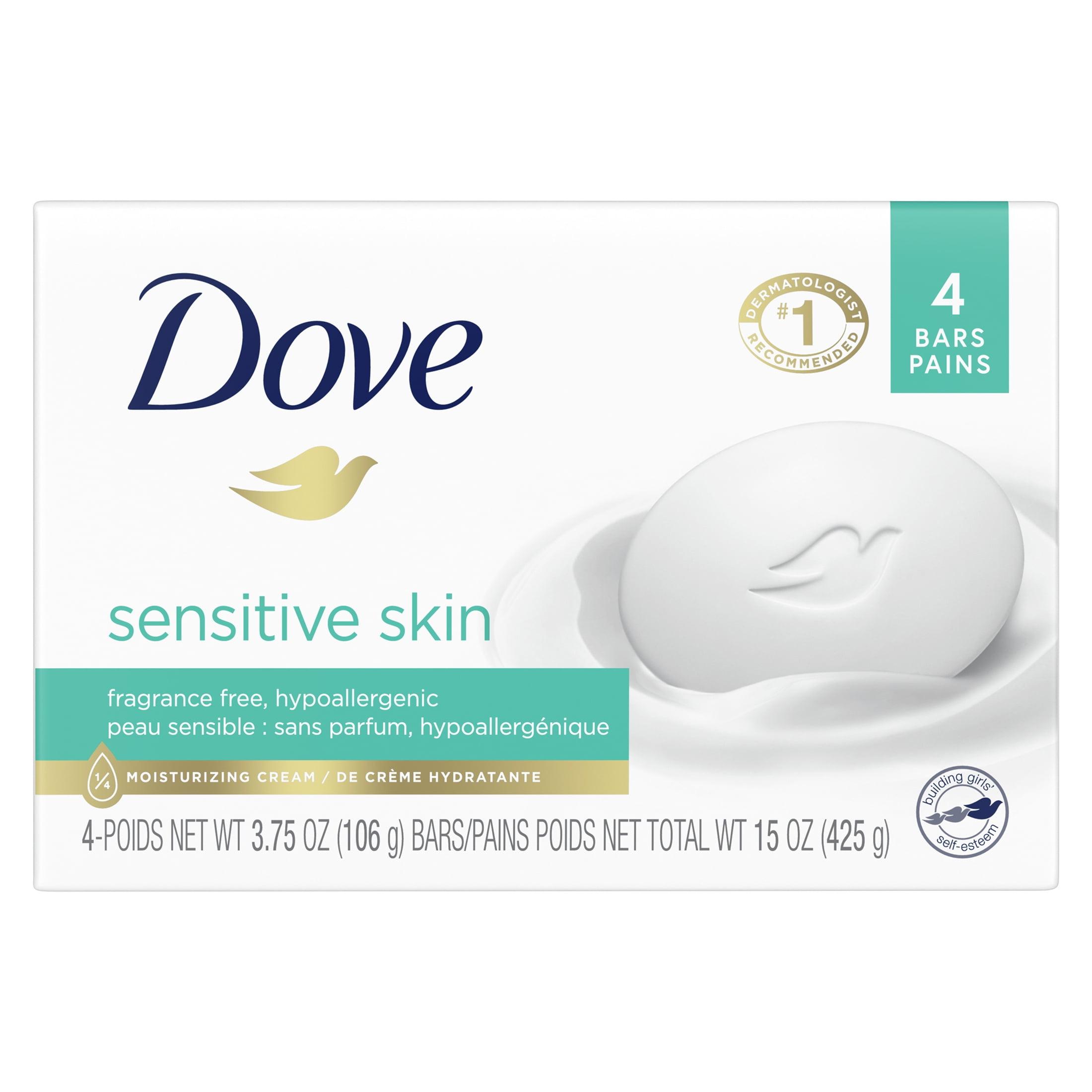 Basis Sensitive Skin Bar Soap Unscented Soap Bar For Sensitive Skin