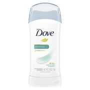Dove Sensitive Sweat and Odor Protection Antiperspirant Deodorant Stick, 2.6 oz