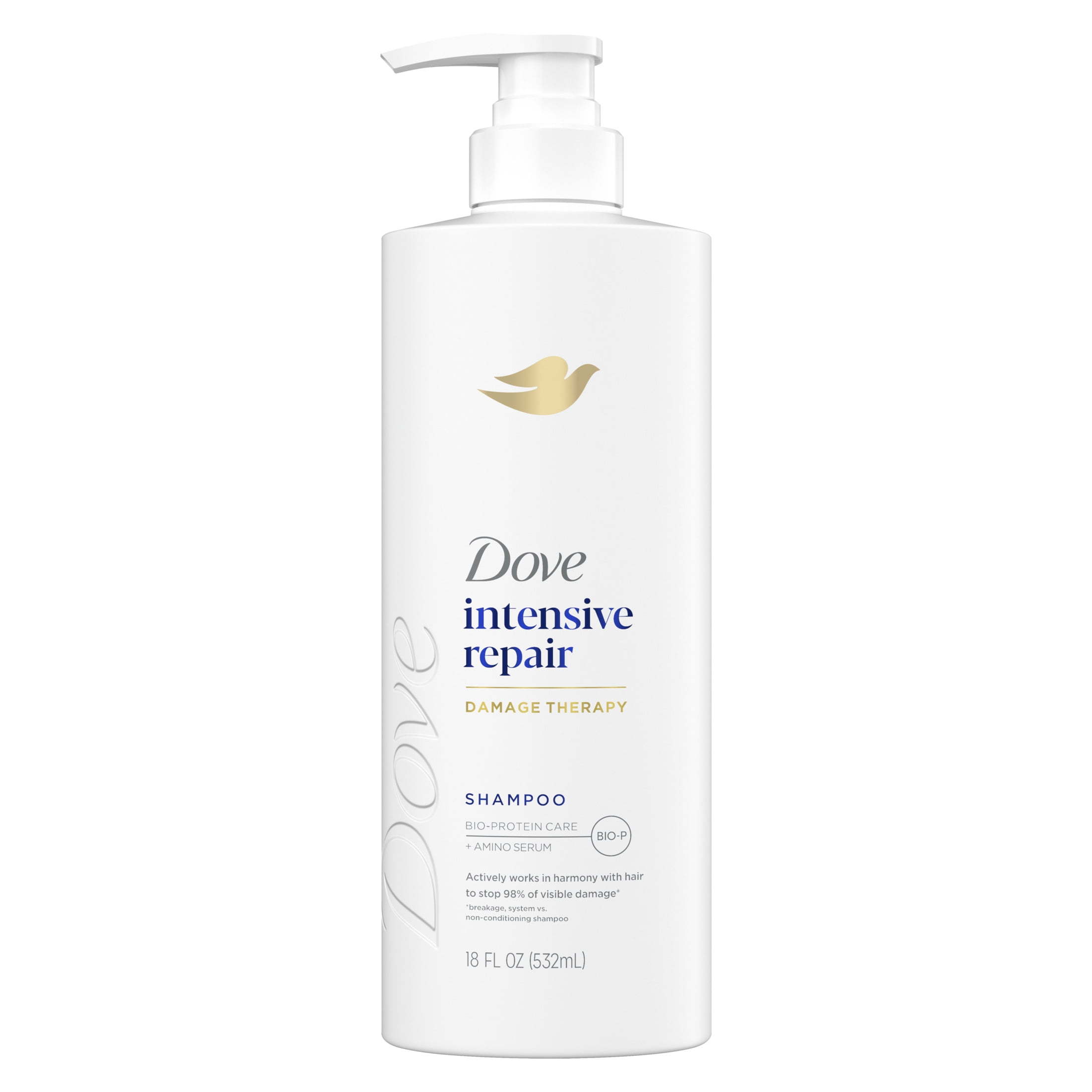 Dove Shampoo Intensive Repair with Bio-Protein Care Technology & Amino ...