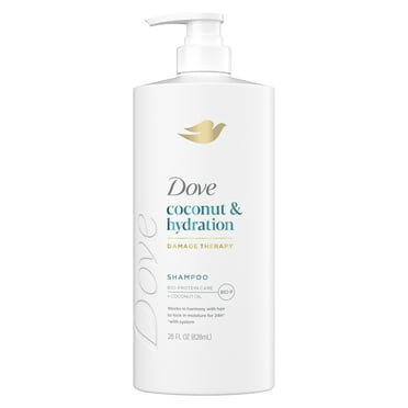 Dove Shampoo for Women Coconut & Hydration with Bio-Protein Care Technology and Coconut Oil, 28 oz