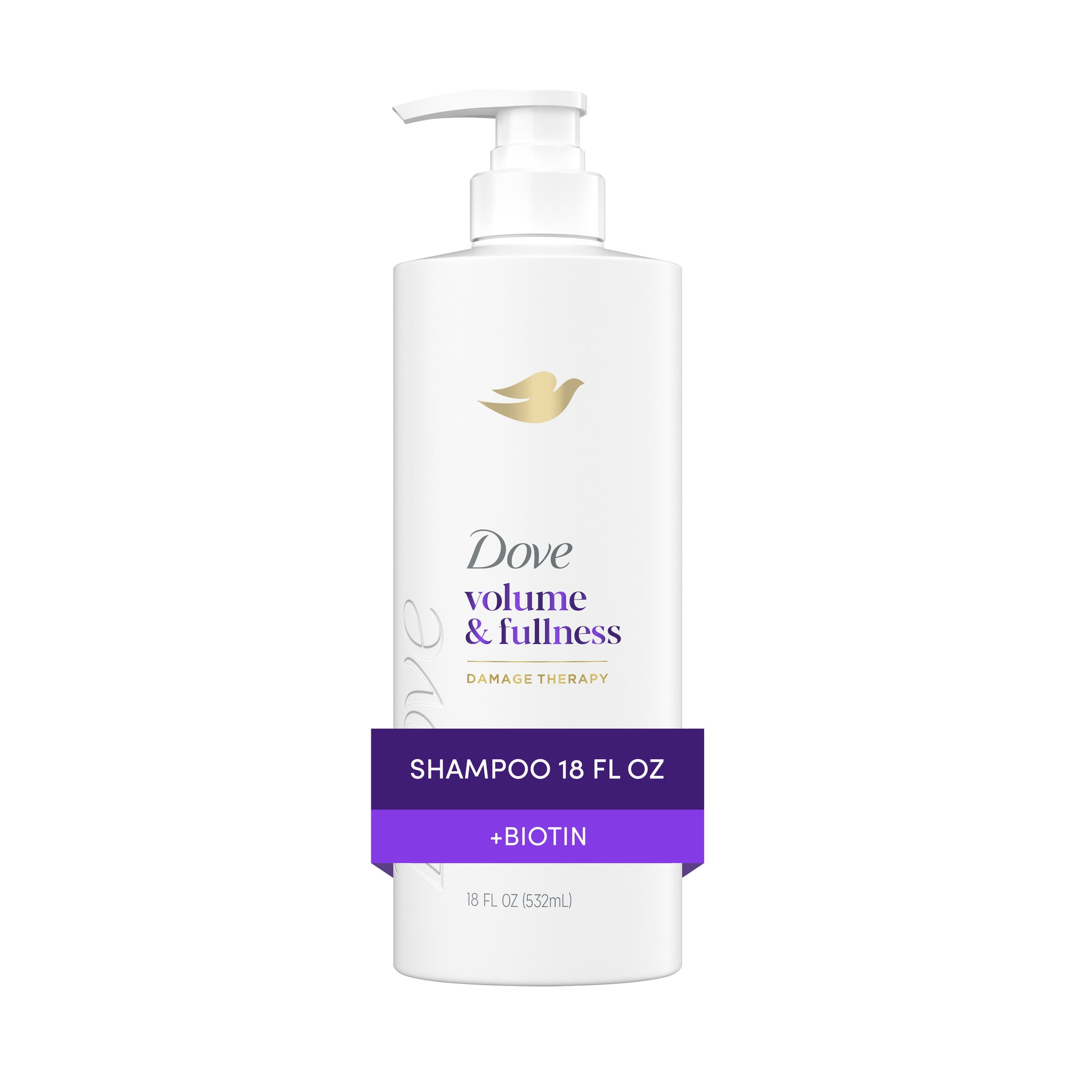 Dove Shampoo for Women for Women Volume & Fullness with Bio