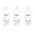 thumbnail image 1 of Dove Silk Glow Nourishing Body Wash, 16.9 Ounce / 500 Ml (Pack of 3), 1 of 2
