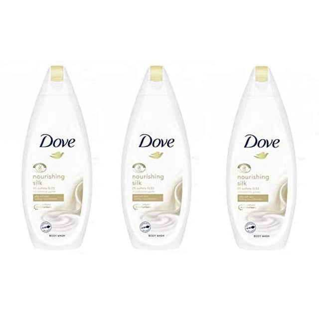 Dove Silk Glow Nourishing Body Wash, 16.9 Ounce / 500 Ml (Pack of 3