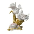 thumbnail image 1 of Dove Statue Sculpture Resin Bird Ornament Figurine for Entrance Office Christmas and Wedding Decorations, 1 of 10
