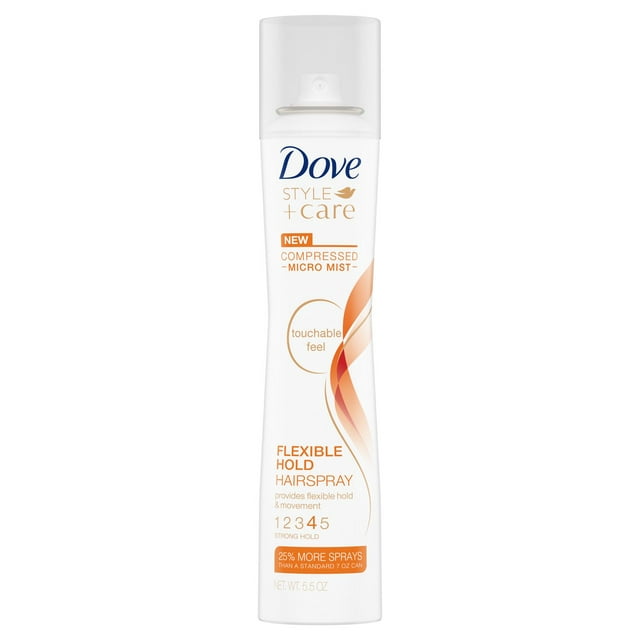 Dove Style+Care Compressed Micro Mist hairspray, 5.5 oz