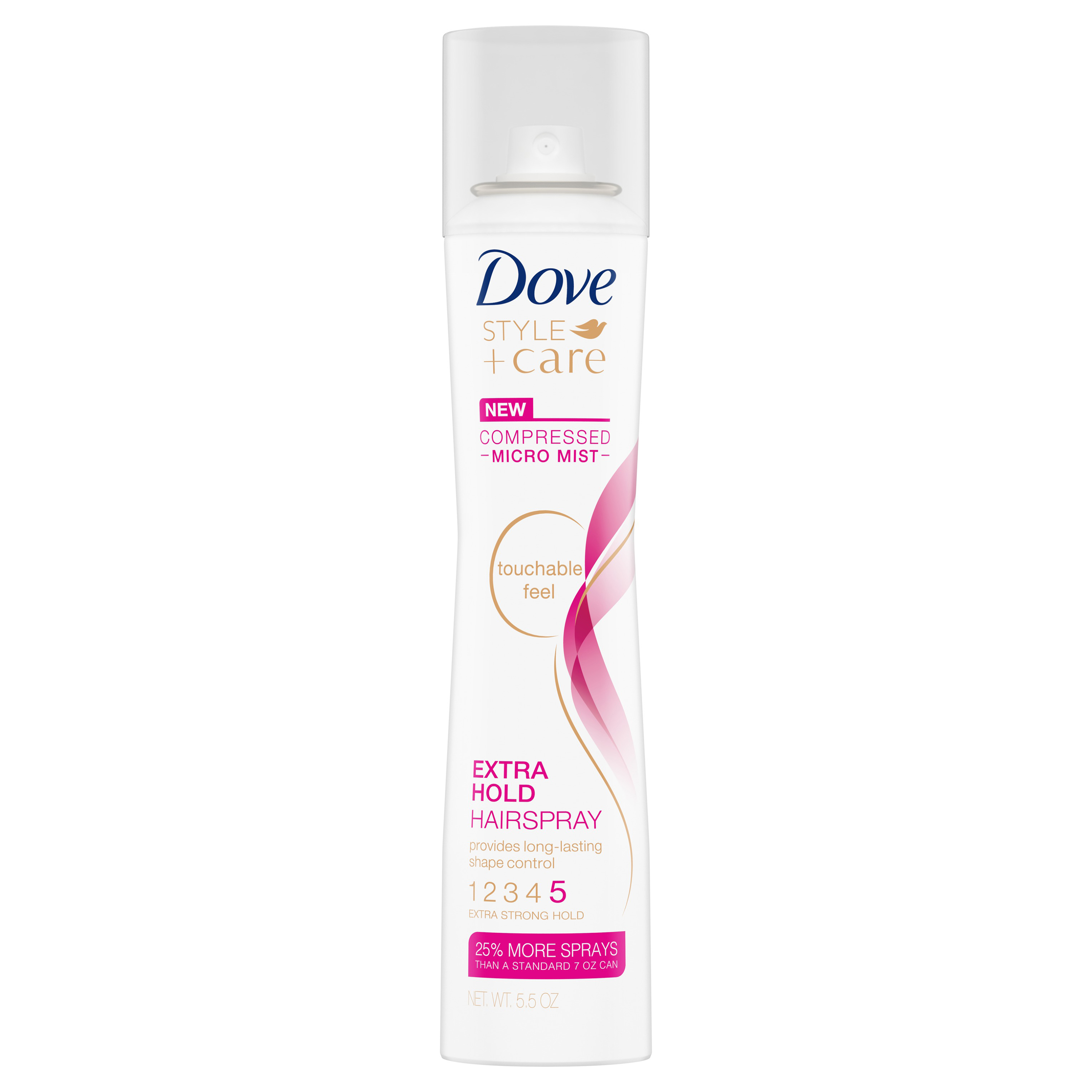 Dove Style + Care Extra Hold Hairspray, 5.5 oz - image 1 of 5